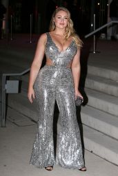 Iskra Lawrence - Arrives to the 2018 Grammy
