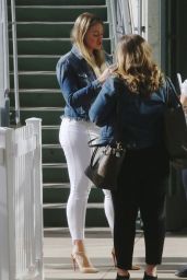 Iskra Lawrence in Casual Outfit - Los Angeles 01/28/2018