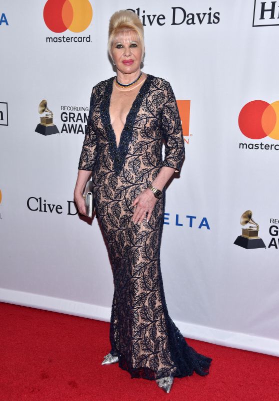 Ivana Trump – Clive Davis and Recording Academy Pre-Grammy Gala in NYC