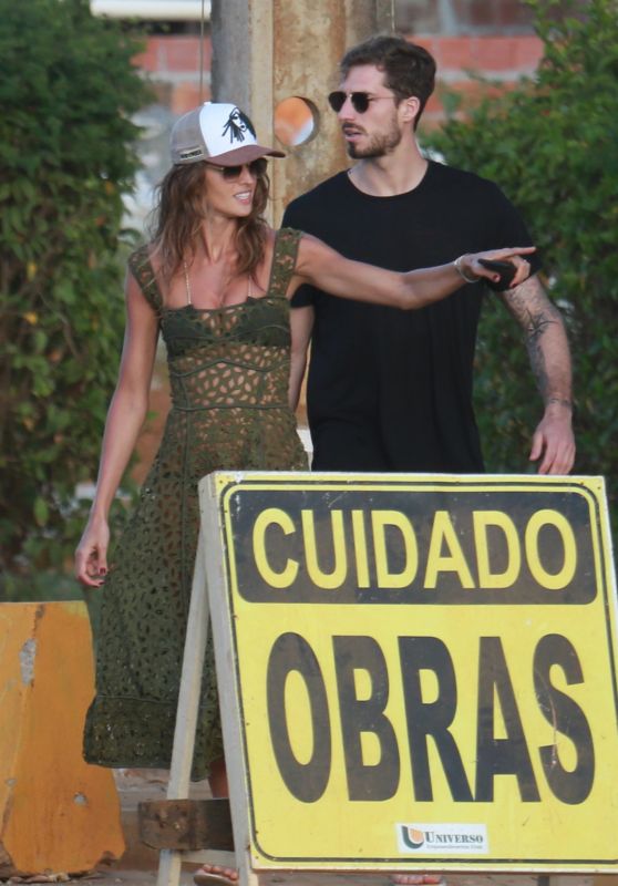 Izabel Goulart and Kevin Trapp Out With Brazilian Actor Bruno Gagliasso in Brazil