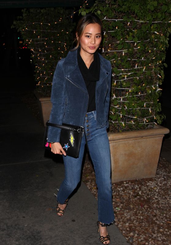 Jamie Chung at Madeo in West Hollywood