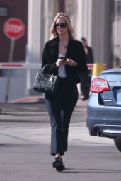 Jennifer Lawrence in Office Chic Outfitin Westwood