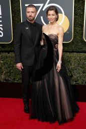 Jessica Biel – Golden Globe Awards 2018 in Beverly Hills