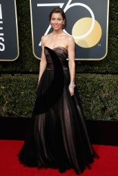 Jessica Biel – Golden Globe Awards 2018 in Beverly Hills