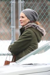 Julia Roberts and Lucas Hedges Filming "Ben Is Back" in Yonkers, NY