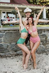 Julianne Hough and Nina Dobrev in Bikinis - Instagram 1/10/2018