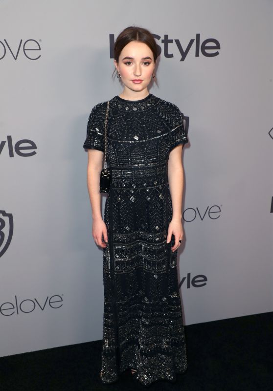Kaitlyn Dever – InStyle and Warner Bros Golden Globes 2018 After Party