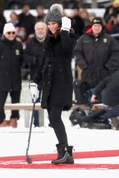 Kate Middleton at a Bandy Hockey Match in Stockholm