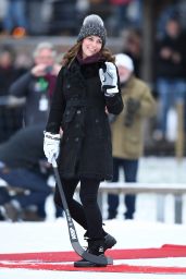 Kate Middleton at a Bandy Hockey Match in Stockholm