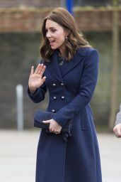 Kate Middleton at Reach Academy Feltham in London