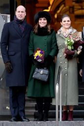 Kate Middleton - Out in Stockholm 01/30/2018
