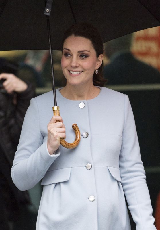 Kate Middleton Visits The Maurice Wohl Clinical in London
