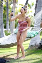 Katharine McPhee in Swimsuit in Hawaii