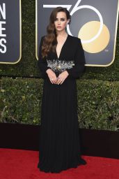Katherine Langford – Golden Globe Awards 2018 in Beverly Hills
