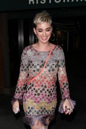 Katy Perry - Leaving Italian Restaurant Madeo in West Hollywood