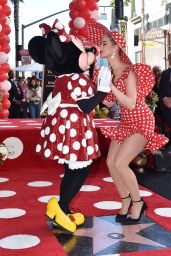 Katy Perry - Minnie Mouse Honored With Star on the Hollywood Walk of Fame in Hollywood
