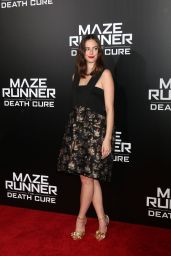 Kaya Scodelario - "Maze Runner The Death Cure" Premiere in LA