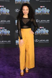 Kayla Maisonet – “Black Panther” Premiere in Hollywood