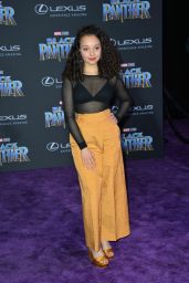 Kayla Maisonet – “Black Panther” Premiere in Hollywood