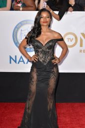 Keesha Sharp – 2018 NAACP Image Awards in Pasadena