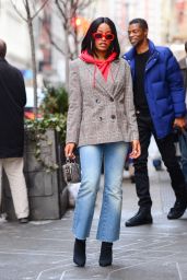 Keke Palmer Casual Style - Out in NYC 01/14/2018