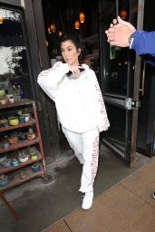 Kourtney Kardashian in Tarzana, LA