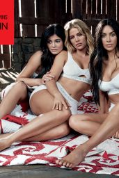 Kourtney, Kim & Khloe Kardashian and Kendall & Kylie Jenner - Calvin Klein 2018 Campaign