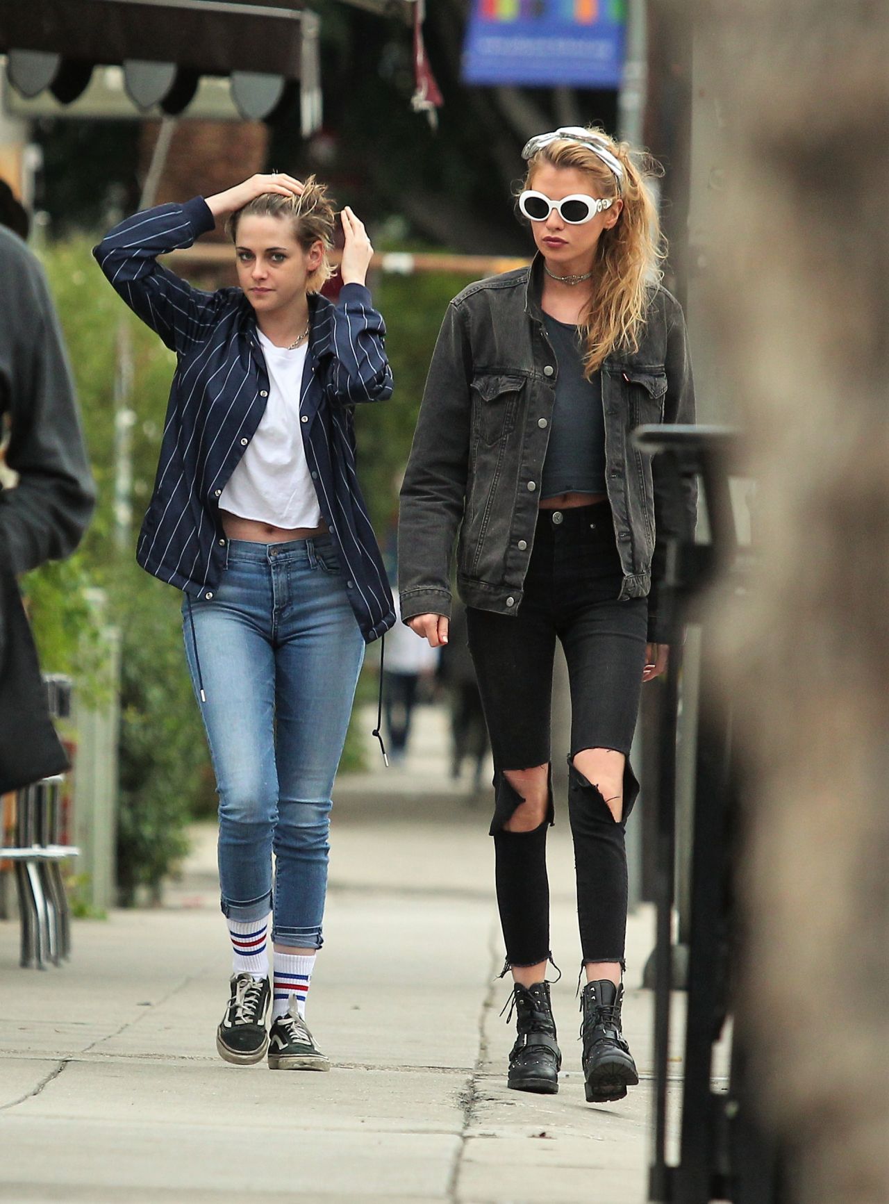 Kristen Stewart And Stella Maxwell Out In Los Angeles January 2018