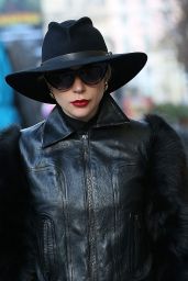 Lady Gaga - Arrives in Milan for Live Tour