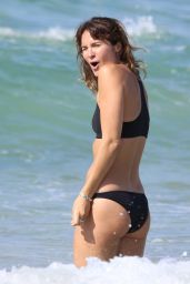 Laura Byrne in Bikini at Bondi Beach in Sydney