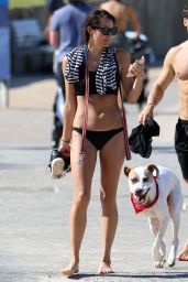 Laura Byrne in Bikini at Bondi Beach in Sydney