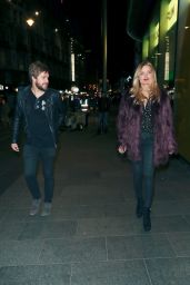 Laura Whitmore – Leaving Davina McCall’s Birthday Party in London