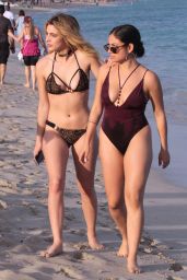  Lele Pons and Inanna on the Beach in Miami Beach