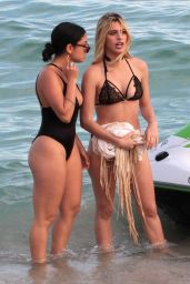  Lele Pons and Inanna on the Beach in Miami Beach