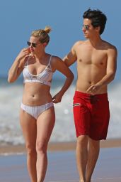 Lili Reinhart and Cole Sprouseon the Beach in Hawaii