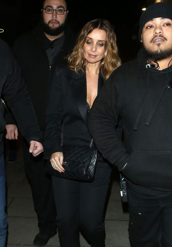 Louise Redknapp - Leaves Her Gig at Scala in London
