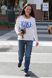 Madeleine Stowe Street Style - Makes a Coffee Run in Beverly Hills
