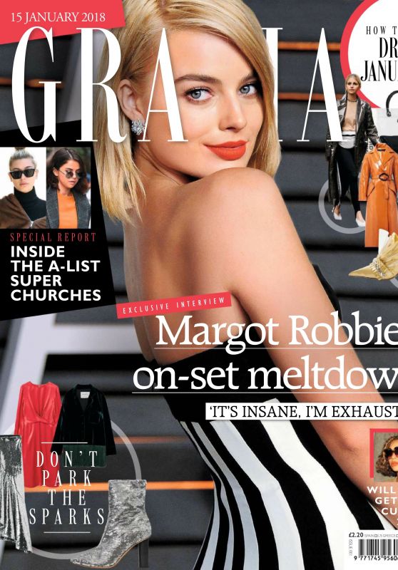 Margot Robbie - Grazia UK January 15, 2018