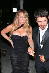 Mariah Carey at Poppy Nightclub in West Hollywood