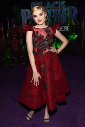 Meg Donnelly – “Black Panther” Premiere in Hollywood