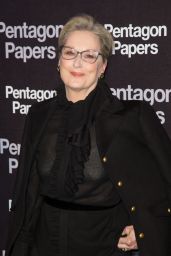Meryl Streep – “The Post” Premiere in Paris