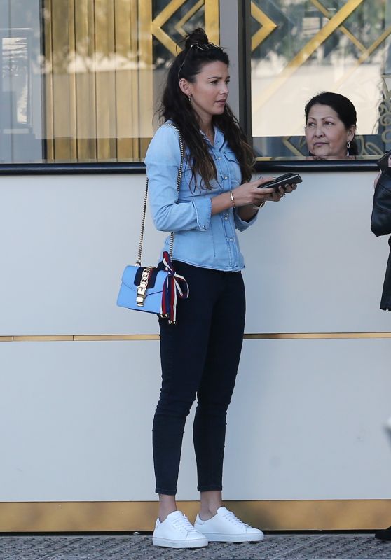 Michelle Keegan at the Waldorf Astoria in Beverly Hills