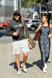 Michelle Keegan in Gym Ready Outfit Out in Los Angeles