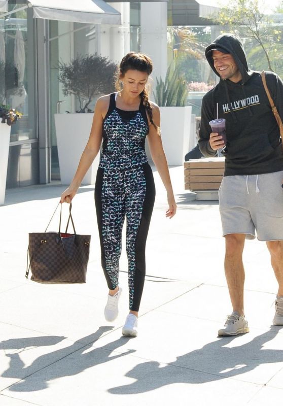 Michelle Keegan in Gym Ready Outfit Out in Los Angeles