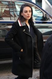 Mila Kunis - Harvard Campus in Cambridge 01/25/2018