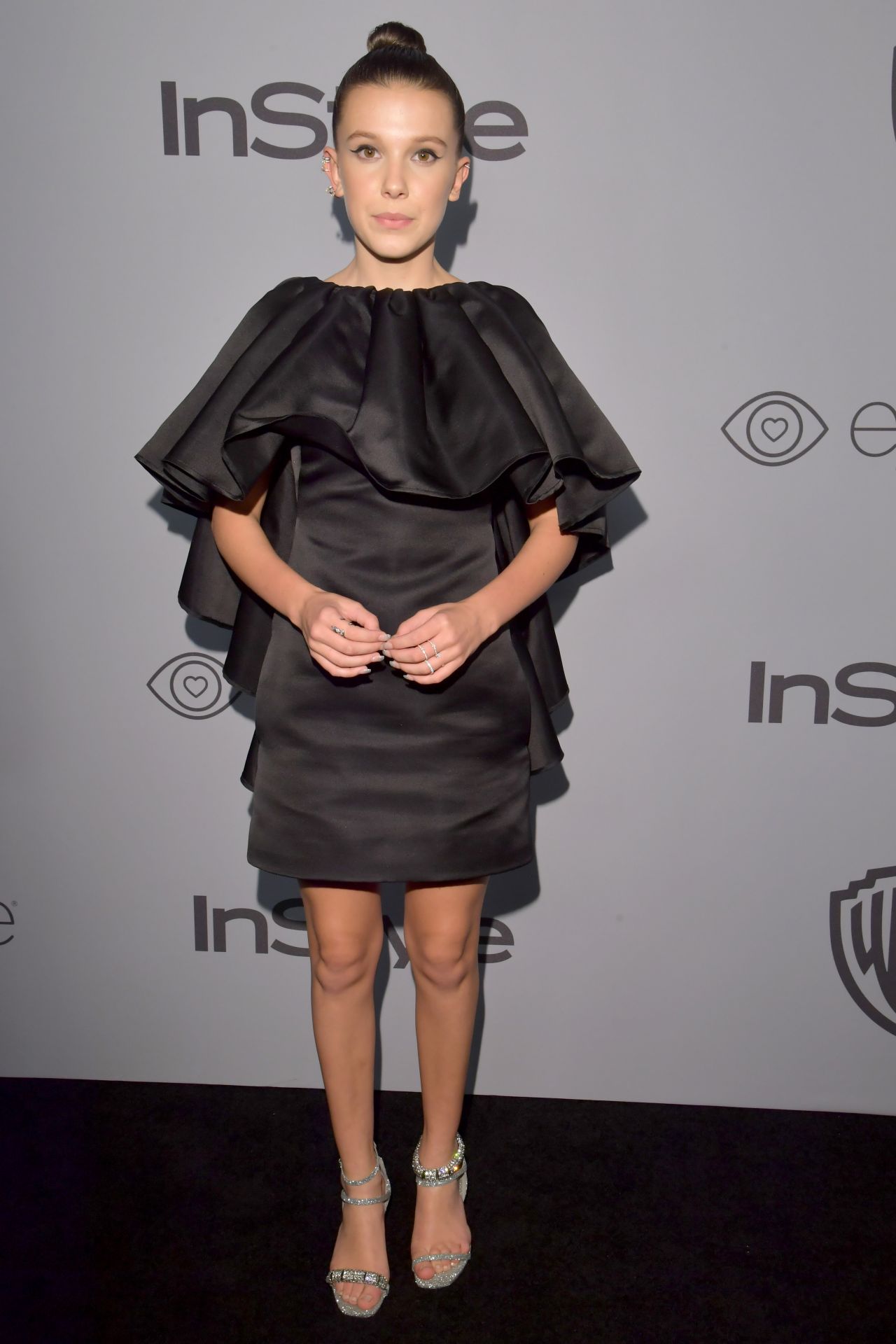 Millie Bobby Brown – InStyle and Warner Bros Golden Globes 2018 After Party