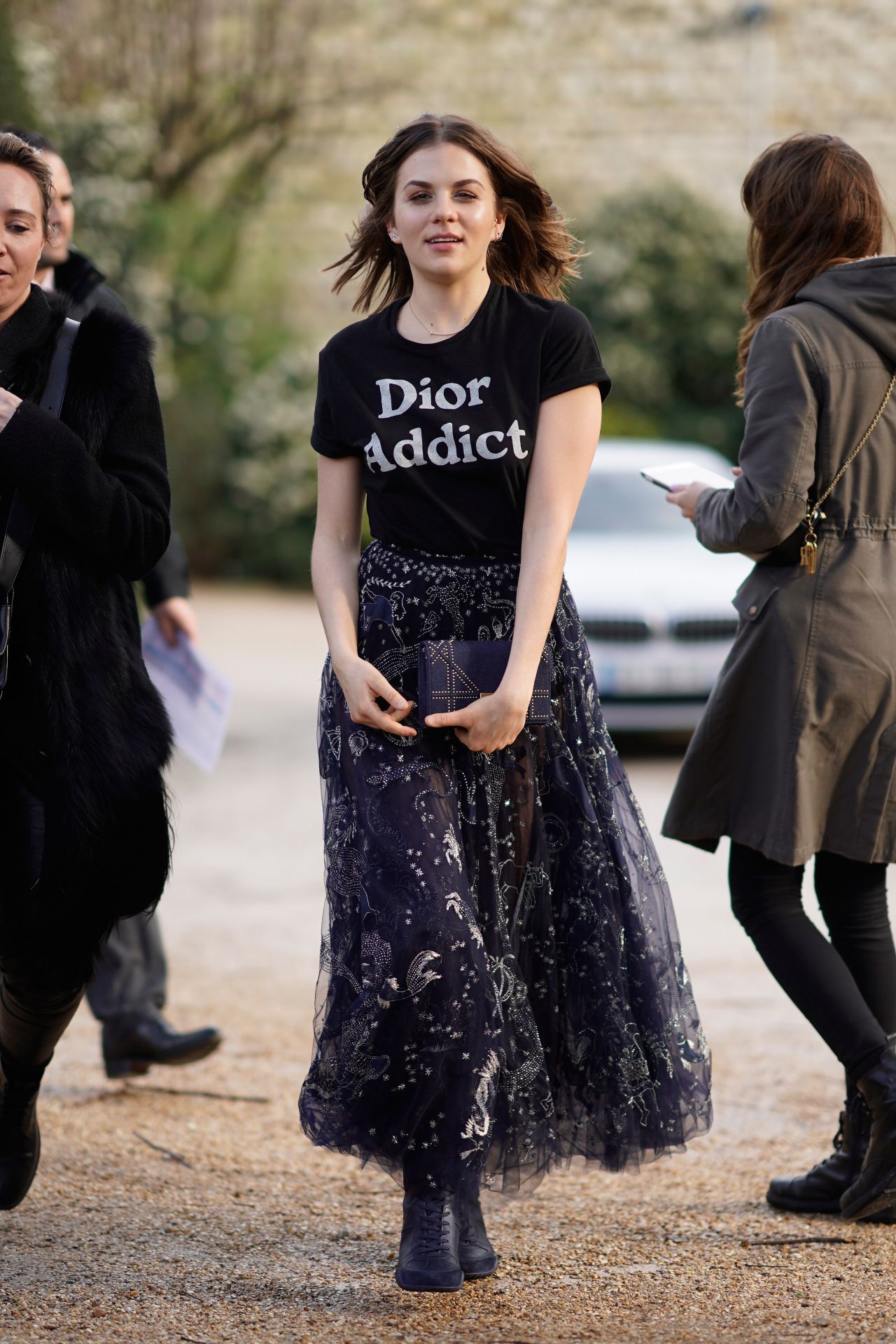 Morgane Polanski at Christian Dior Show Spring Summer 2018 in Paris