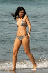 Natasha Blasick in Bikini on Malibu Beach