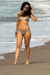 Natasha Blasick in Bikini on Malibu Beach