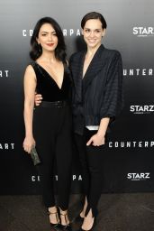 Nazanin Boniadi and Sara Serraiocco – “Counterpart” Premiere in Los Angeles